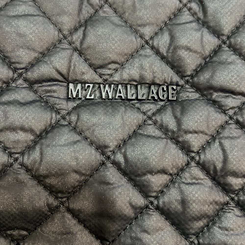 MZ Wallace Quilted Tote Bag in Navy - Picture 2 of 5